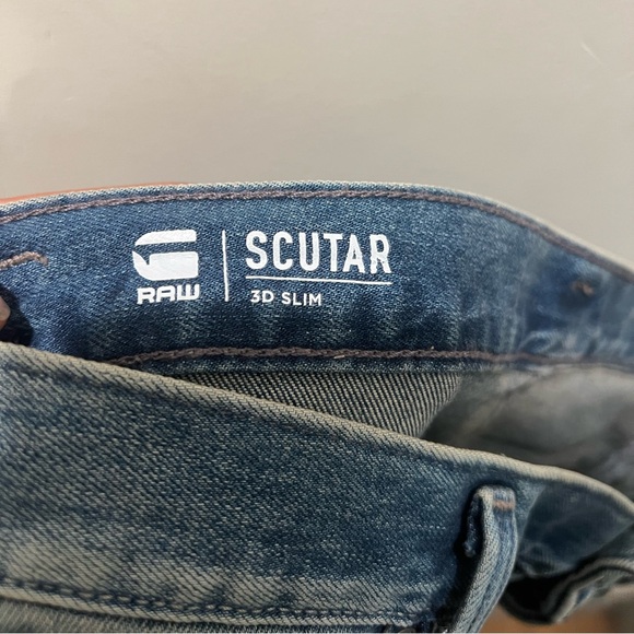 G star raw Scutar 3D Slim Jeans W30 L32 - Picture 2 of 3
